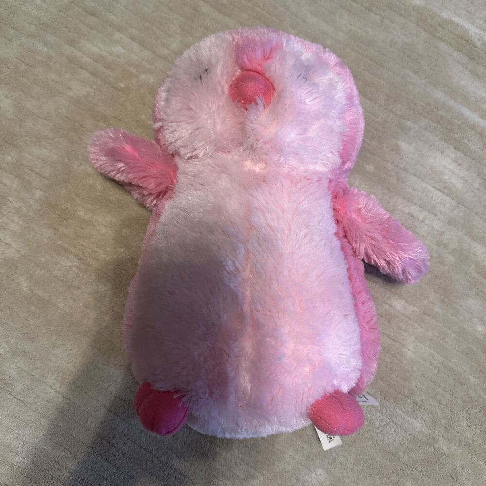 Destination Nation Aurora World Plush Pink Penguin 12” Stuffed Animal